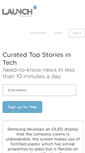 Mobile Screenshot of launchticker.com